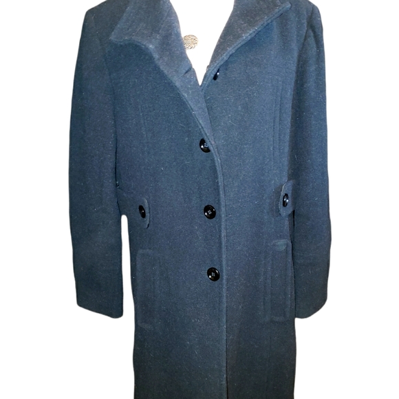 New Worthington Wool Mid-Length Coat - Picture 1 of 10